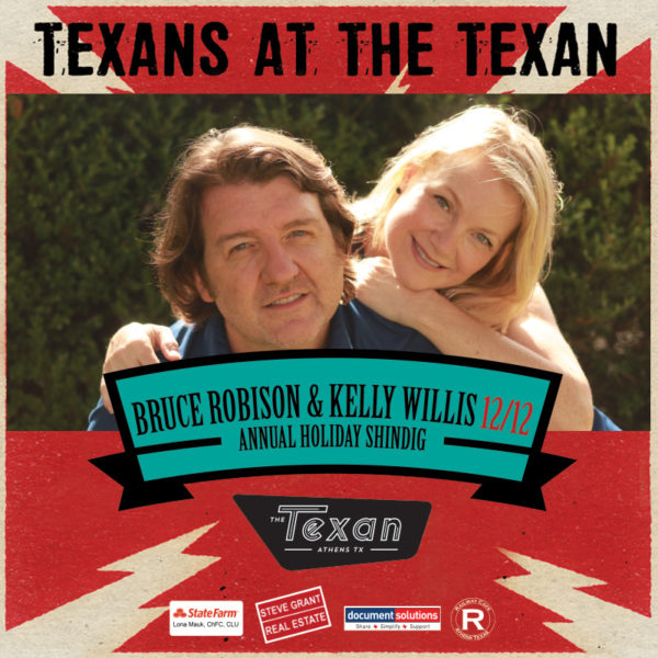 BRUCE ROBISON & KELLY WILLIS ANNUAL HOLIDAY SHINDIG